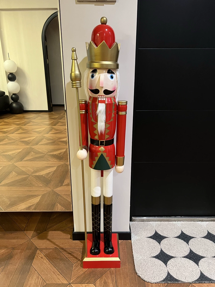 Nutcracker Figurine - 카페 장식용 오너먼트 120cm 호두까기 인형