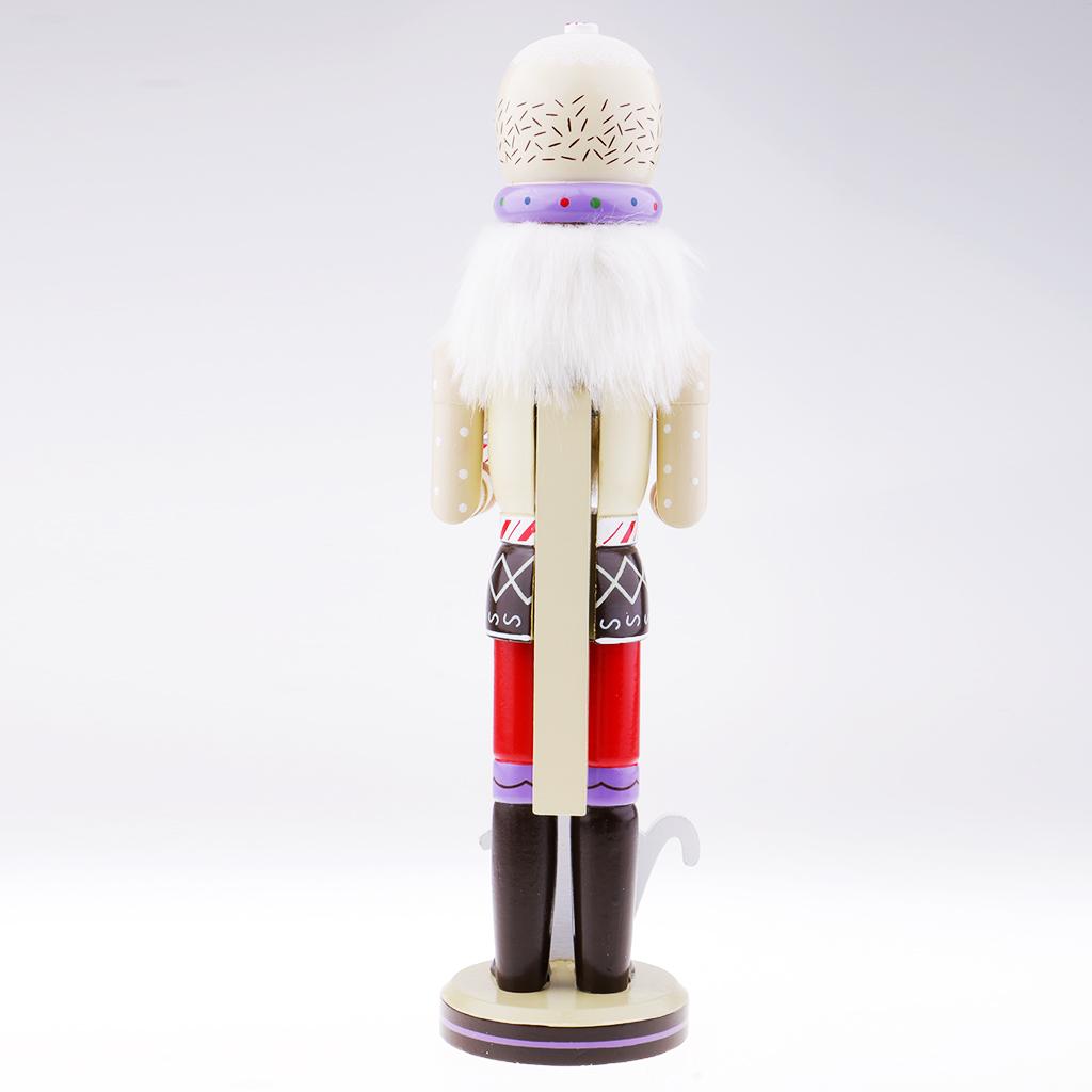 Nutcracker Figurine - 호두 모양의 데스크탑 장식, 빈티지 스타일의