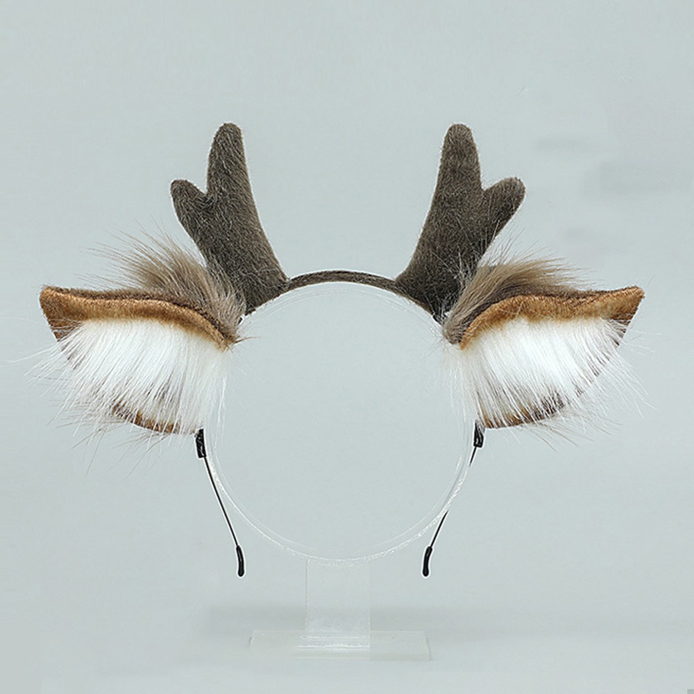 Reindeer Antlers Headband - 로리타 사슴 귀 루돌프 뿔 머리띠