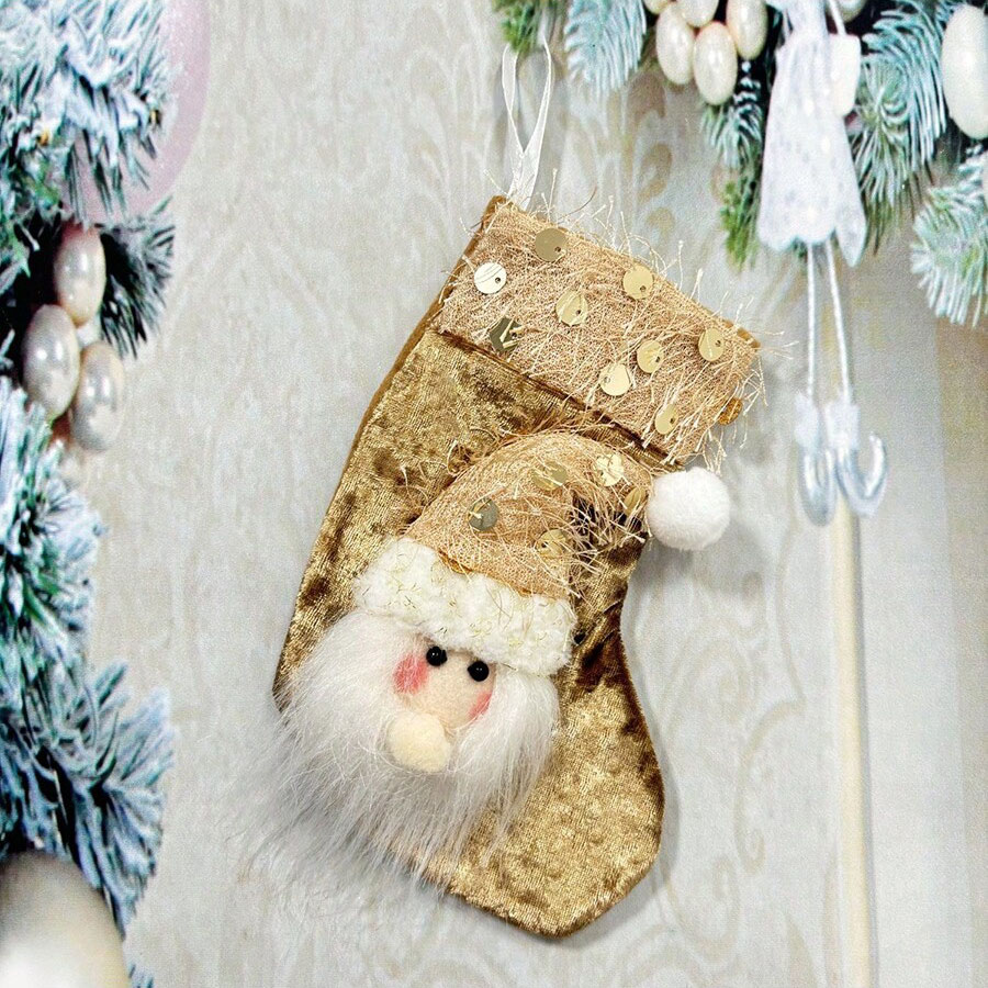 크리스마스 장식 양말 3개, 벽난로 장식품 및 크리스마 - Christmas Stocking Hanging 리뷰 및 가격