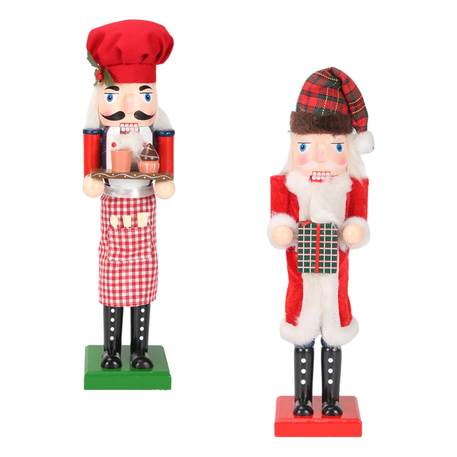36cm 나무로 만든 호두까기 인형 장식, 클래식한 호 - Nutcracker Figurine 리뷰 및 가격