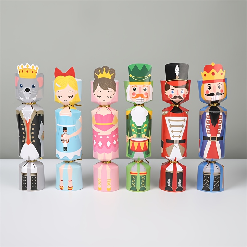 크리스마스 테마의 24개입 크래커 모양 군인/공주 캔디 - Nutcracker Figurine 리뷰 및 가격