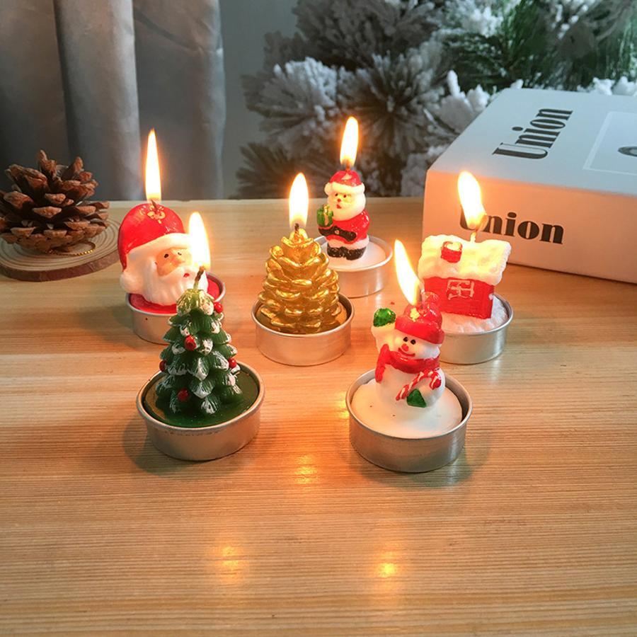 크리스마스 장식용 캔들 3개 세트: 산타, 눈사람, 집 - Holiday Candle Set 리뷰 및 가격