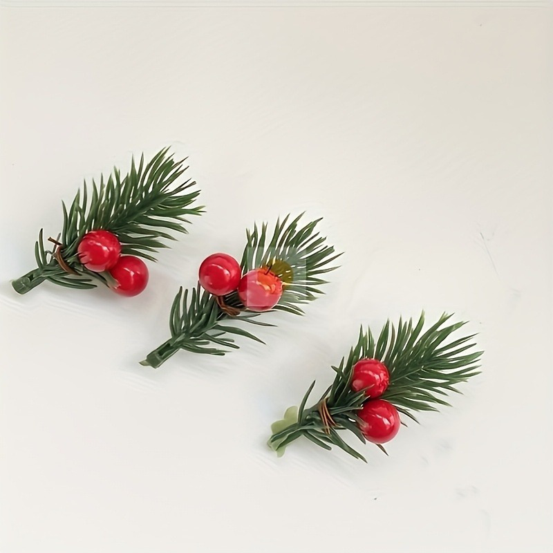 인조 크리스마스 소나무 가지 20개, 사실적인 빨간 열 - Christmas Tree Artificial 리뷰 및 가격