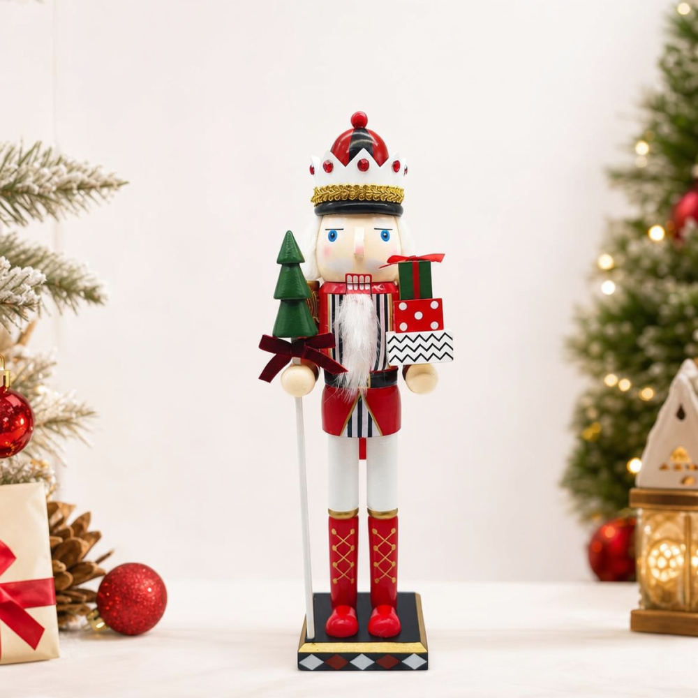유럽 스타일 크리스마스 카운트다운 캘린더, 나무로 만든 - Nutcracker Figurine 리뷰 및 가격