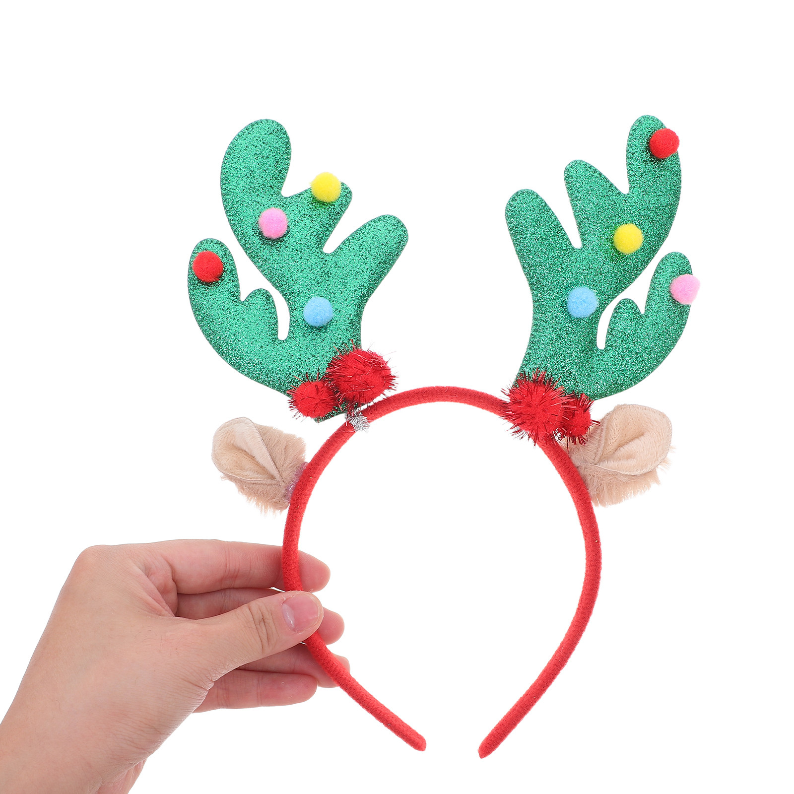 크리스마스 테마의 사슴 뿔 머리띠 2개 세트, 가볍고  - Reindeer Antlers Headband 리뷰 및 가격