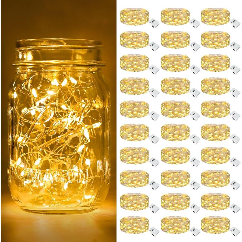 1m 방수 LED 반딧불이 반짝이는 스트링 조명, 유연 - Led Fairy String Lights 리뷰 및 가격